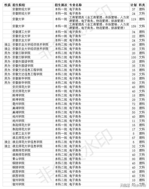 电子商务专业安徽大专